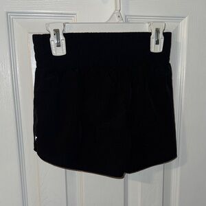 Old Navy Black Girls Pull-On Athletic Shorts